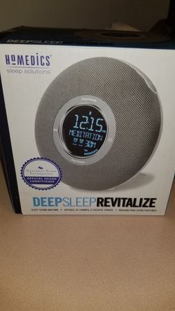 NEW IN BOX HOMEDICS DEEP SLEEP REVITALIZER. PICK UP MIDDLEBORO ONLY. FINAL SALE