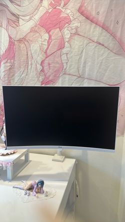Pixio PXC278 Wave White 27" Curved Gaming Monitor