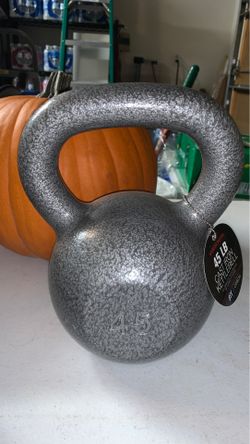 45 lb Kettlebell Cast Iron Weider