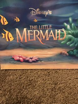 Walt Disney little mermaid exclusive lithograph includes 4