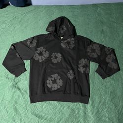 Denim Tear Hoodie All Black 