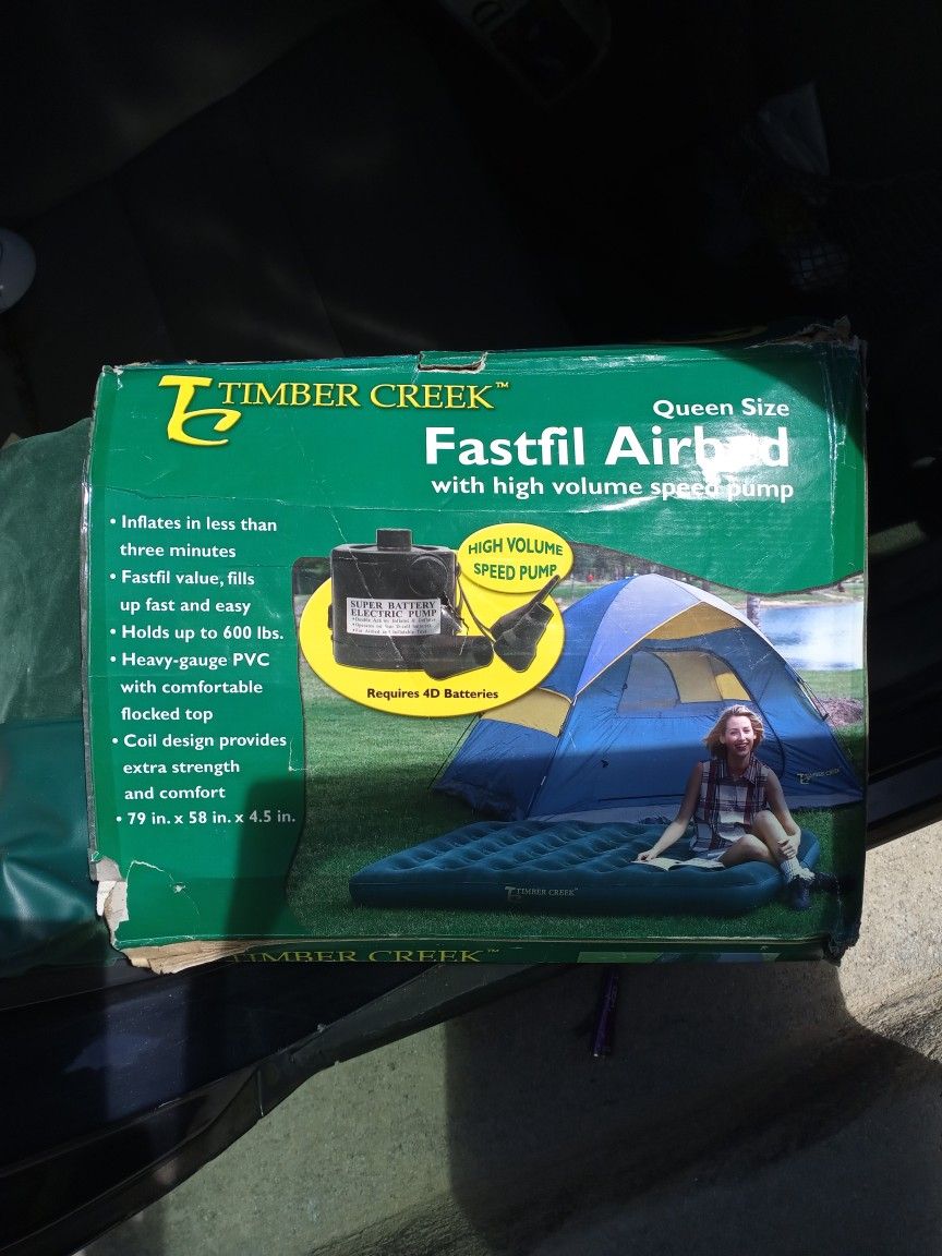 Queen And Twin Inflatable Mattresses Selling Together Bonus New In Box Selfie Stick Ask Well For Cell Phone