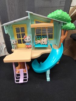 Li'l Woodzeez Treehouse with Figures