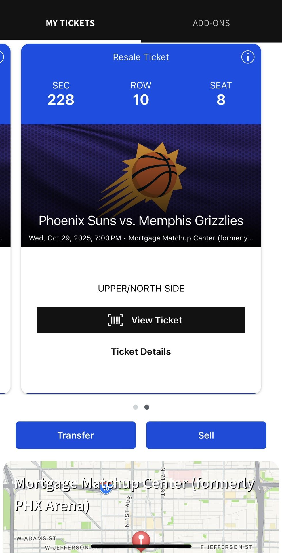 Phoenix Suns vs. Memphis Grizzlies