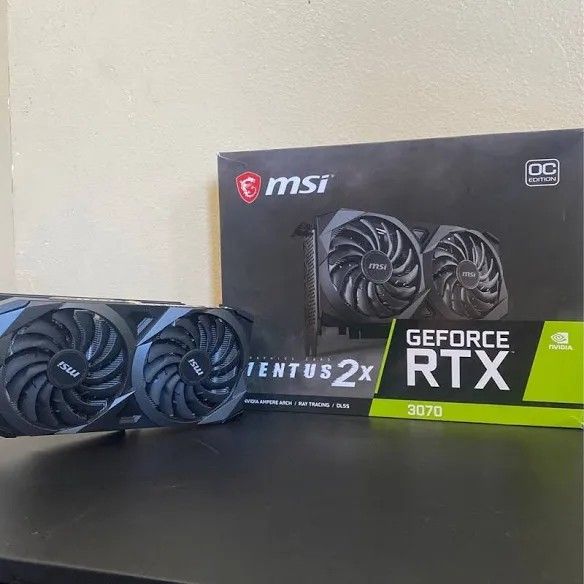 MSI RTX 3070 Ventus 2X OC 8GB Like New In Box