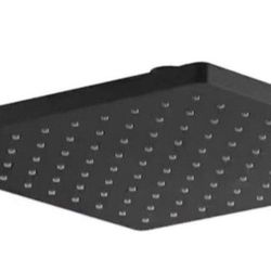 Kohler Honesty 1-Spray Patterns with 2.5 GPM 10 in. Wall Mount Fixed Shower Head In Matte Black