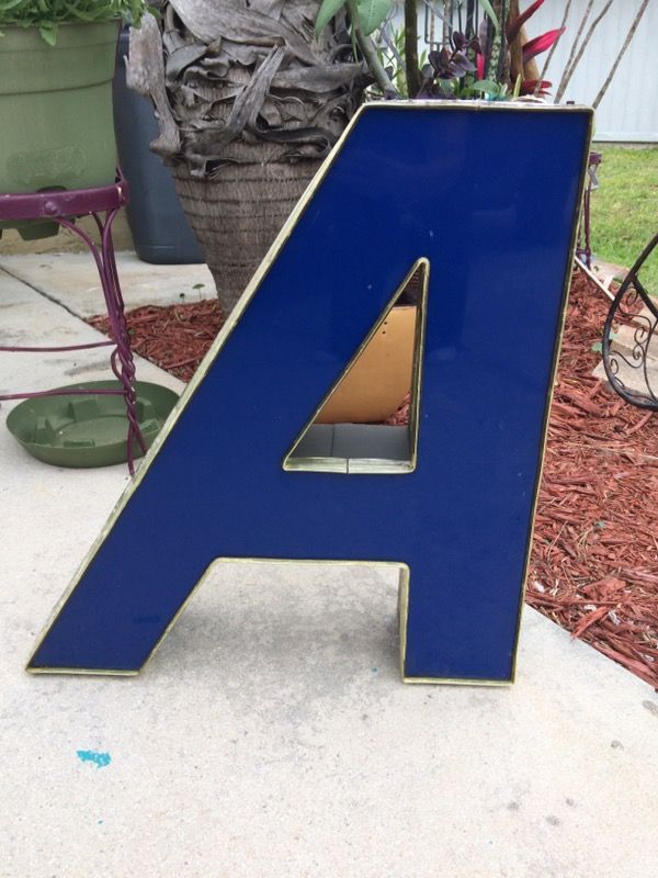 Letter "A" Photography Prop