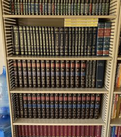 World Book Encyclopedia Complete Set, Classic Blue/Gold, 22 Volumes, 1988