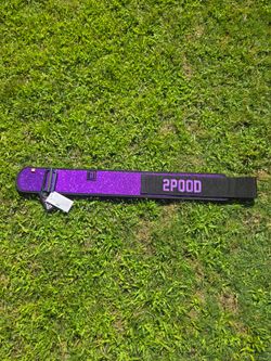 Size small woman's purple pulse belt