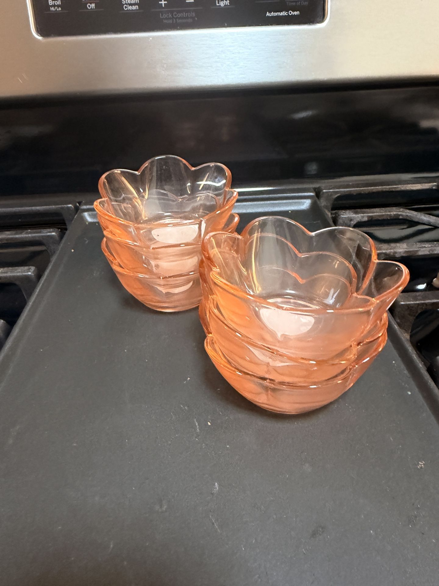 Flower Candle Holders Or Bowls (6)