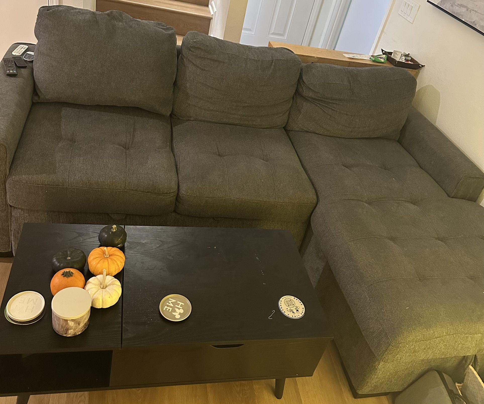 Couch - Pulls Out Into Bed