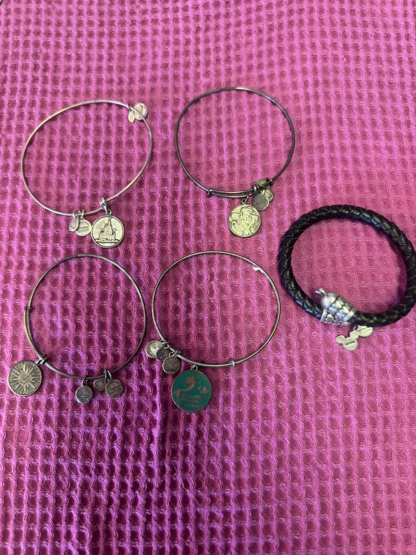 Disney 5 Piece Bracelet bundle 