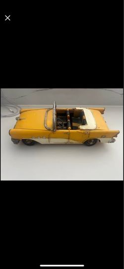 Large Metal Chevy Buick Convertible