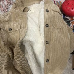 Stitch And Feather corduroy jacket