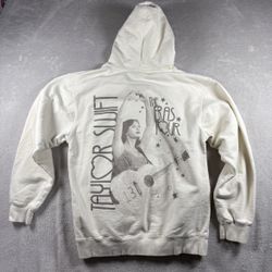 Taylor Swift Eras Tour Blue Hoodie Sweatshirt Women's M Official 2023 USA #556