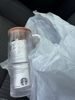 Starbucks  glass cups new