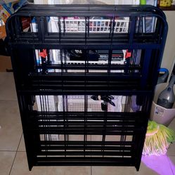 2 Steel Folding Twin or Full Size Bed Frames No Box Spring Needed