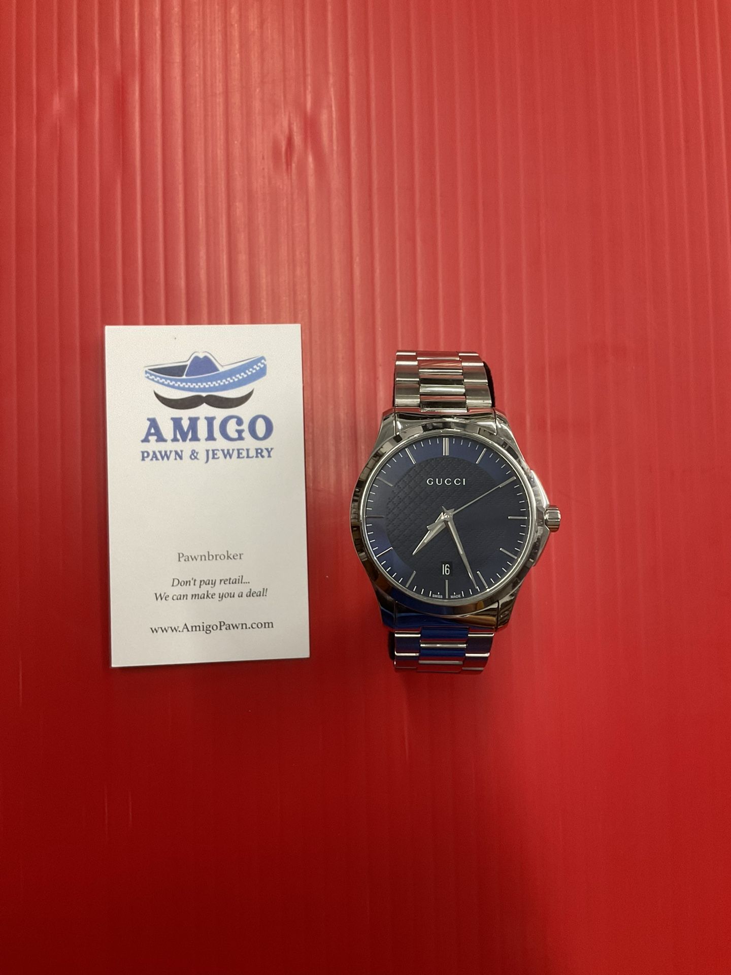 Pawnbroker Amigo Pawn Shop Near Me Gucci Watch