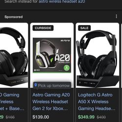 Wireless Astro Gaming Headset 