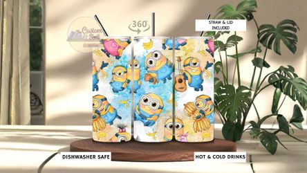 Minions 20 Oz Stainless Steel Tumbler (READ DESCRIPTION)