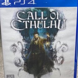 Call Of Cthulhu For PlayStation 4