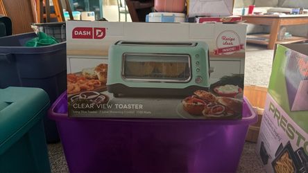 Dash Clear View Toaster – Long Slice, 1100W