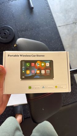 7 inch Portable wireless car stereo