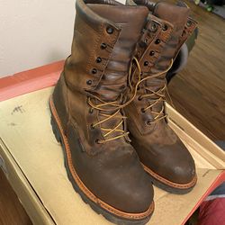 Red Wing Steel Toe Boots Size 9.5