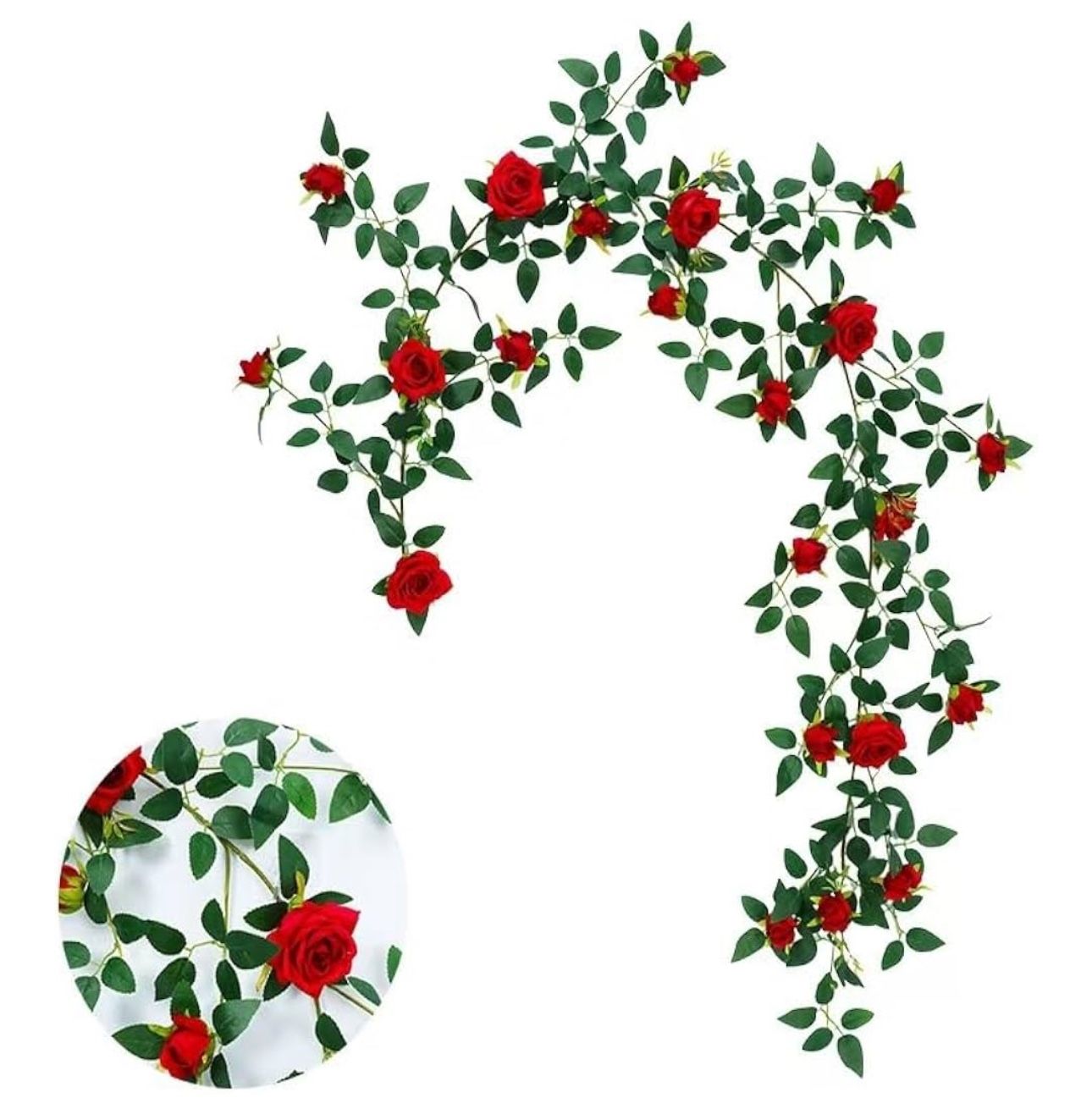 Artificial Rose Strand Garland, New