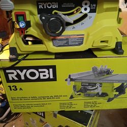 8 1/4 Ryobi table saw