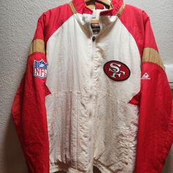 VTG 90's Apex One NFL San Francisco 49er's Jacket 