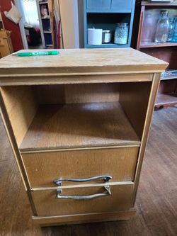 Vintage Night Stand with two drawers