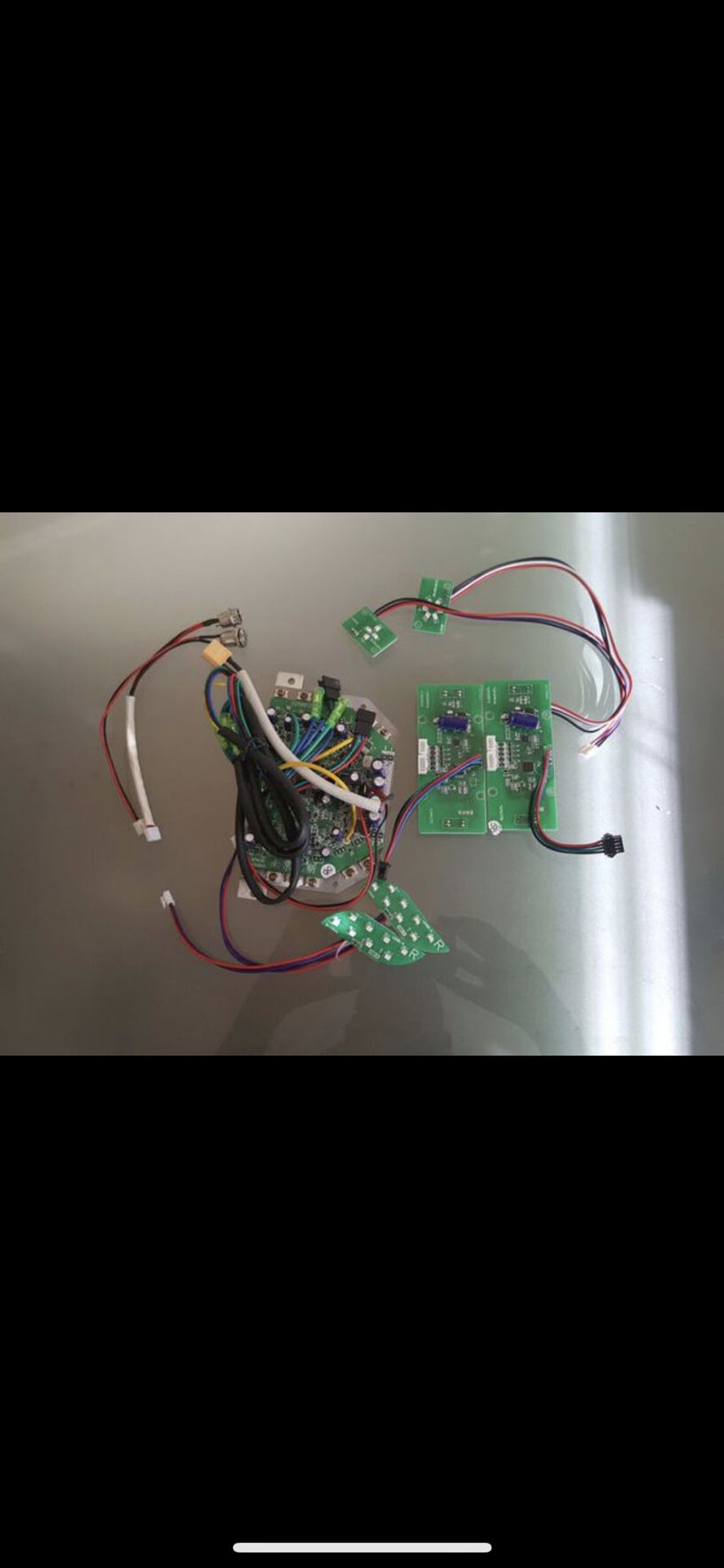 Hoverboard motherboard and all sensors and lights