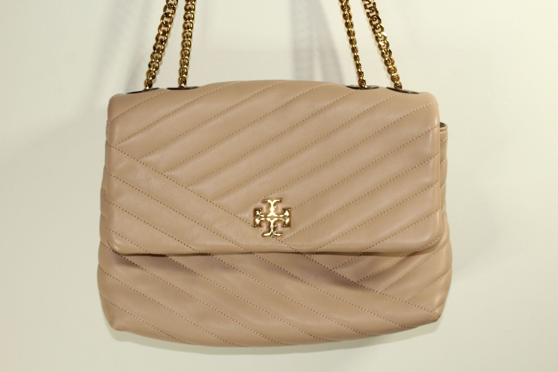 Tory Burch Women's Kira Chevron Convertible Leather Shoulder Bag