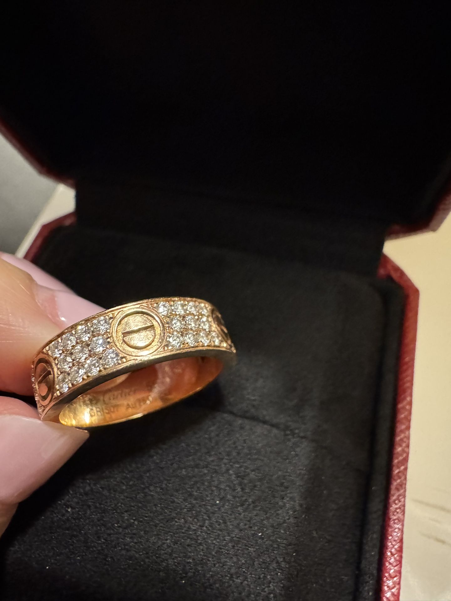Diamond Love Ring