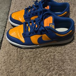 Orange & Blue Dunks