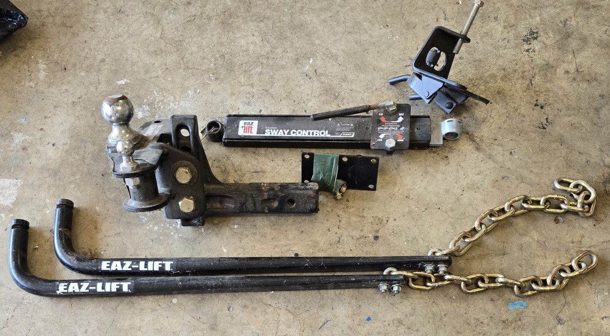 EZ Lift Sway Control for camper towing