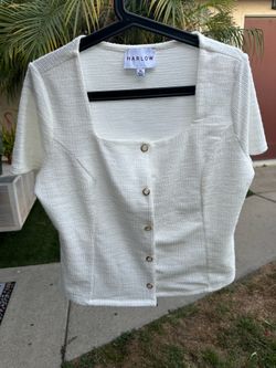 White dressy shirt - Size XL