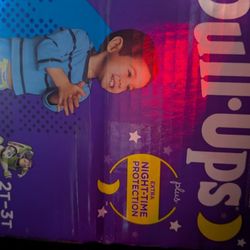 2t-3t Huggies Pull Ups Night Time 68ct (Boys)