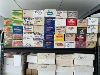 Baseball and Football Complete Sets For Sale