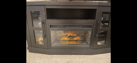 Entertainment Center & Fireplace