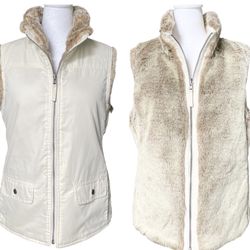 Reversible Zipper Vest Women’s M