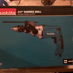 Brand New Makita 3/8 Corded Hammer Drill