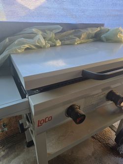 LOCO Flat top grill. Parrilla portatil LOCO.
