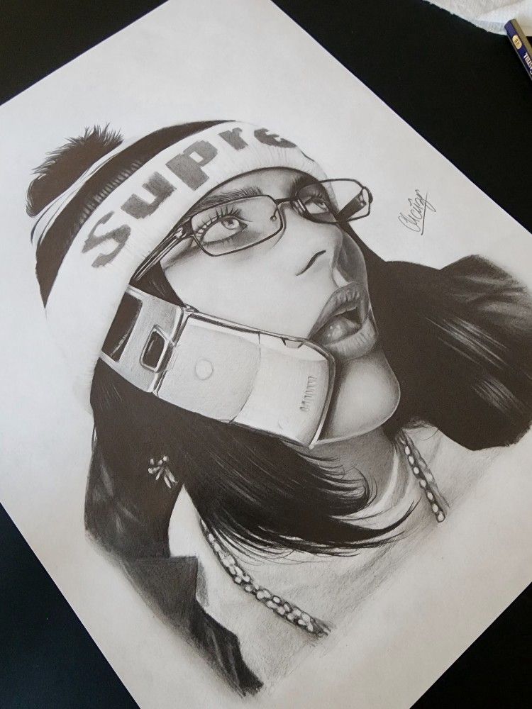 Billie Eilish Drawing