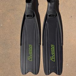SpearPro Team Freediving / Spearfishing Sive Fins – Size 6–7 (40–41)