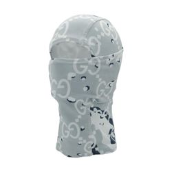 Bravest Studios Balaclava Face Mask - Shiesty Ski Mask - Grey Blue - Arctic Camo - Gucci