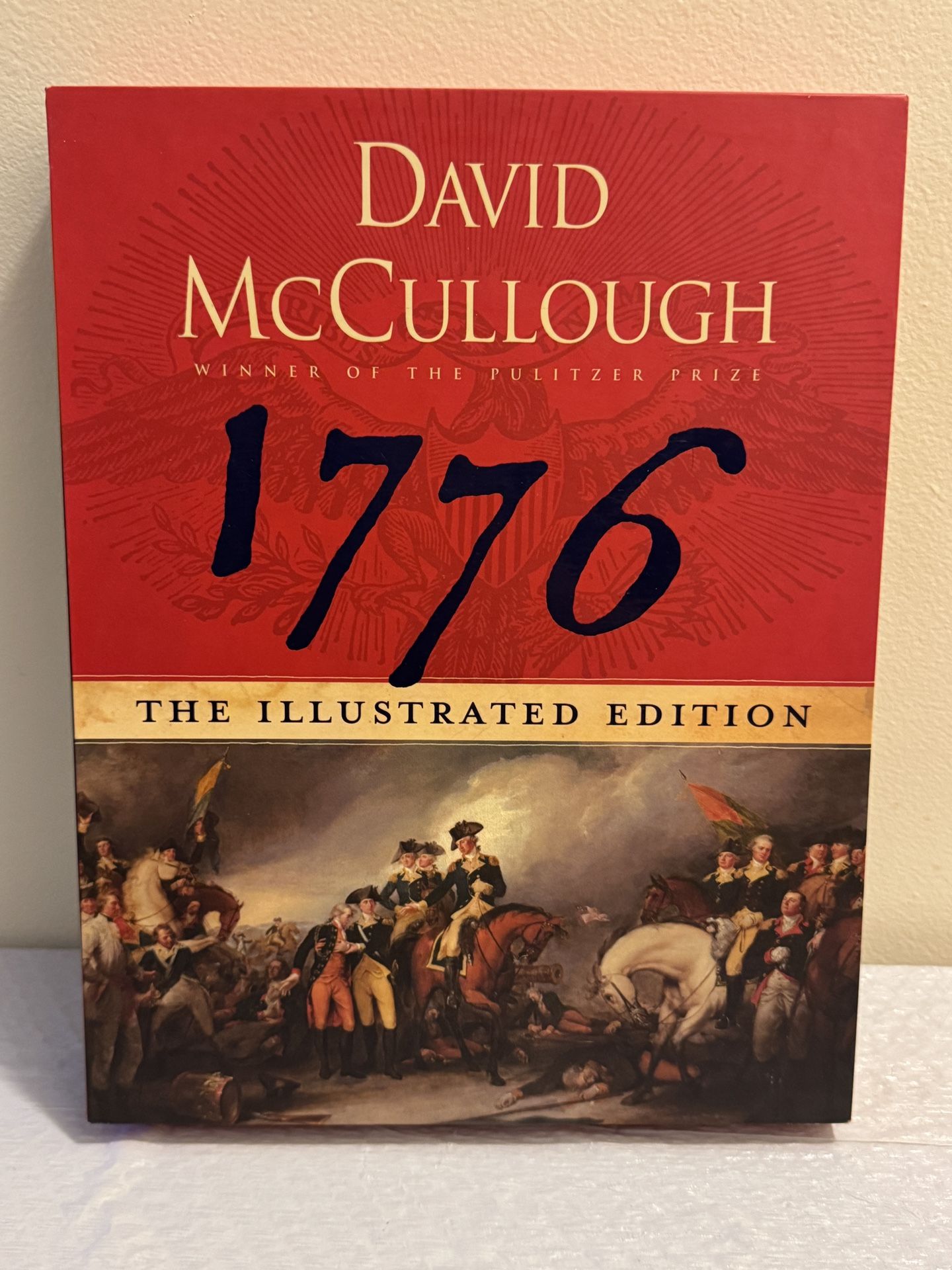 1776 Illustrated Edition David McCullough HB, Slipcase, Envelopes Are Complete