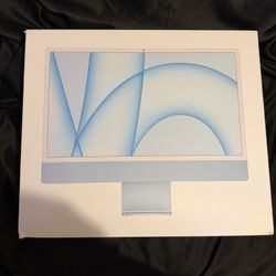 Apple 24” iMac 8GB RAM 256GB SSD - Still Boxed, Like New!