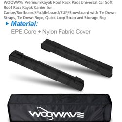 Woowave Car Board Rack Pads Brand new